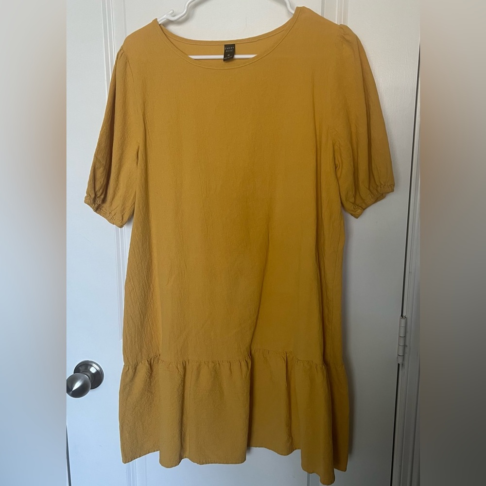 Mustard Sun Dress